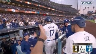 フリーマンにテオスカーも…大谷翔平、劇的同点3ランにド軍ナイン「大興奮」 ネット沸騰「ベンチの雰囲気も一気に変わった」