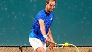 来季引退表明のガスケ 初戦敗退
