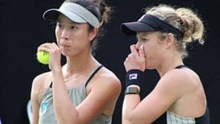 柴原瑛菜ペア 逆転でジャパンOP4強