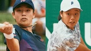  全仏Jr本戦かけた熱戦がスタート 