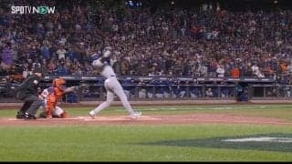 大谷翔平のPS3号弾丸ホームランに相手投手“確信ガックリ”…元同僚にいきなり浴びせた衝撃弾にファンも興奮「驚いてるな」