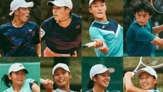 全仏Jr出場権争い 4強出揃う