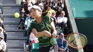 伊藤あおい、快進撃がストップし決勝進出ならずも自己最高ランクへ。グランドスラムで「勝って賞金欲しい」[木下グループJO]