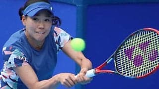 日比野菜緒、東レPPO初戦敗退