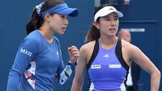  日比野/加藤ペア 第1シード組に敗北 