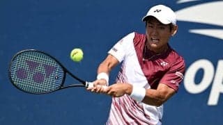 西岡良仁、3年ぶりの初戦突破ならず。世界39位ダビドビッチ・フォキナにストレートで敗戦[USオープン]