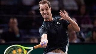 来季引退表明のガスケ 初戦敗退