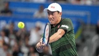錦織圭、今季12大会目で初めての4強入り。世界196位とのフルセットマッチを制す[スロバキア・オープン]