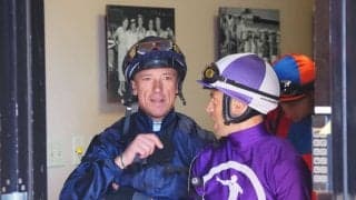 【BCジュベナイルフィリーズターフ】デットーリ「外枠からよく頑張りました」…メイデイレディで2着