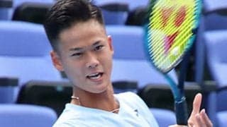 坂本怜 ストレート負けで初戦敗退