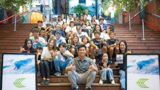 日本のキッズたちにサーフィンを通じて自然を大切にすること、そして夢を与え続けたい「Reo Inaba Meet&Greet Supported By CARIUMA」