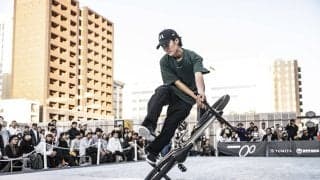 世界最高峰と言っても過言ではない日本一を決める戦いを制したのは「第8回全日本BMXフリースタイル選手権」フラットランド種目