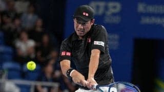 錦織圭、尻上がりに調子上げて初戦突破。世界384位をストレートで破る[HPPオープン]