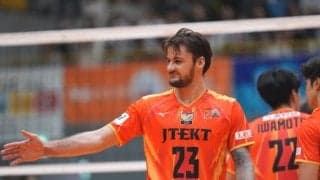 【バレー】STINGS愛知・デファルコトリー「チームで勝ち取った1勝だった。チームワークがこういう結果に繋がった。」 SV男子