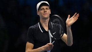 世界1位のシナー、ツアー最終戦初Vへ好発進「素晴らしいスタートを切ることができた」[Nitto ATPファイナルズ]