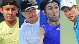  【速報中】綿貫陽介 兵庫ノア･チャレンジャー準々決勝 