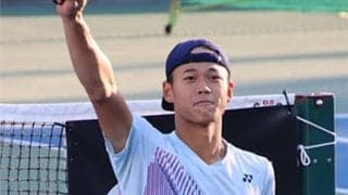  坂本怜 シード撃破「優勝が目標」 