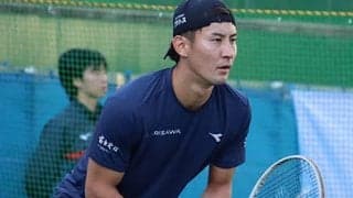 島袋将 ストレート負けで初戦敗退