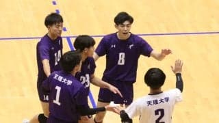 全日本インカレ男子　西日本インカレ王者の天理大、シード校の明治大や東海大などが2回戦へ