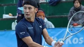 島袋将、日本勢対決制し初戦突破