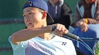 坂本怜 ストレート勝ちで初戦突破