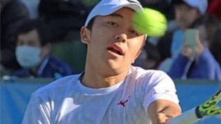  清水悠太 ストレート負けで4強逃す 