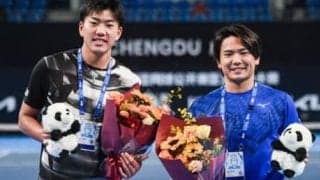 渡邊聖太/柚木武ペア 全豪WC獲得