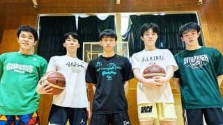 たった５人でウインターカップに挑む和歌山南陵バスケ部　身長205センチの留学生がまさかの......