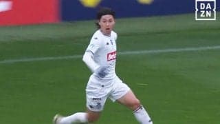 南野拓実に三笘薫が乗り移った？ 急加速の縦突破→逆足クロスで完璧アシストの一部始終「さすがモナ王」「絶妙だ」ファン興奮