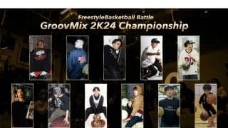 今年のフリースタイルバスケNo.1が決まる！「GroovMix 2K24 Championship」今週末に開催！