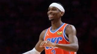 ウェスト首位を走るサンダーのSGAが平均33.3得点で1位／2024年12月 NBA主要項目トップ5