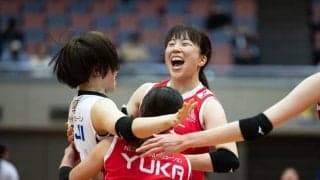 【バレー】NECレッドロケッツ川崎・田中瑠奈「皇后杯は自分らしく思いっきりプレーができた」、伊藤一葉「長いコースを狙って決定打を出せた」