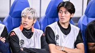 「ひぇ〜！めっちゃ可愛い」伊東純也＆中村敬斗の「2人並んでのドラえもん姿」が「可愛すぎるでしょ！」と絶賛！「めっちゃ目まんまるで可愛い!!」と伊東の表情にも注目集まる