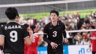 【バレー】東福岡が東亜学園をストレートで下し、4大会ぶりの決勝の舞台へ　春高バレー