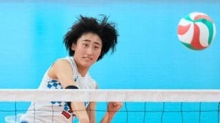 春高バレー優勝の共栄学園・秋本美空が姫路入り／SVリーグ
