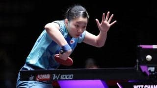 張本美和、16歳が昨年初勝利の孫穎莎と2025年初対決の可能性　3日にインドの20歳選手と1回戦、優勝争いに絡めるか【シンガポールスマッシュ】