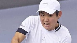 西岡良仁 途中棄権で4強ならず