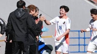 「今年中には絶対トップデビュー」久保建英以来の中学生参加となった15歳MF長南開史、柿谷曜一朗コーチから刺激、ロス五輪も「入れるなら入りたい」