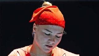  世界13位 ストレート負けで初戦敗退 