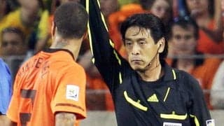 元ワールドカップ主審・西村雄一が賞賛されたブラジル代表MFへの一発レッドカード「あれを見逃していたら...」