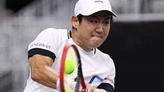 西岡良仁 ストレート勝ちで初戦突破