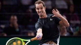  ガスケ初戦敗退、世界48位に敗れる 