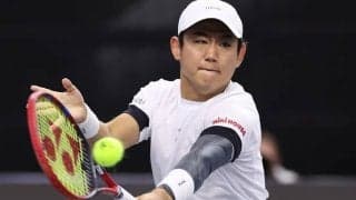 西岡良仁、ブレーク許さず世界67位にストレート勝ちし2回戦へ「なんとか今週も1回戦を乗り切った」[デルレイビーチ・オープン]