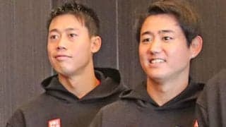  錦織圭＆西岡良仁 ジュニアを指導 