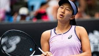  内島萌夏 逆転負けで初戦敗退 