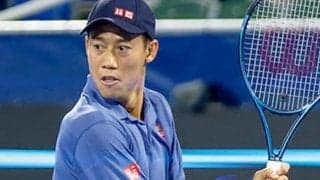 錦織圭 元世界7位と練習