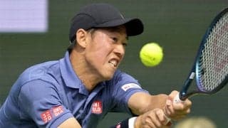 錦織圭「35歳はやっぱりこたえます」　足に抱きつく息子の姿が物語る流れた月日の長さ