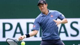 錦織圭 3回戦進出ならず。世界19位アンベールにストレートで敗戦[BNPパリバ・オープン]