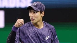 綿貫陽介の快進撃止まらず！世界17位ティアフォーを撃破しATPマスターズ1000で初の16強[BNPパリバ・オープン]