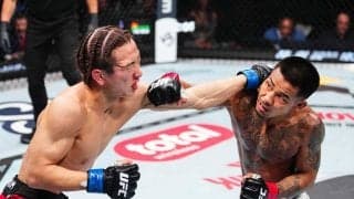【UFC】「チャンピオンになるまで死ねません」鶴屋怜、プロ初黒星で決意新たに　テイクダウンは21回中17回切られるも……ヴァン「賢明だった」